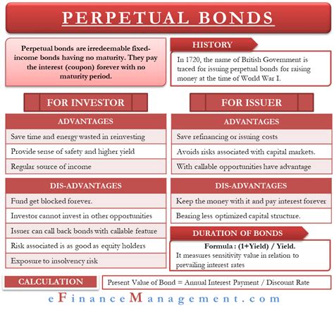 perpetual bonds pros and cons.